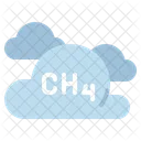 Émissions de méthane  Icône