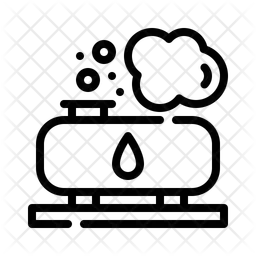 Émissions de diesel  Icône