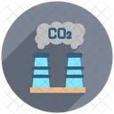 Carbon Climate Reduction Icon