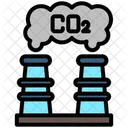 Carbon Climate Reduction Icon