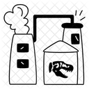 Fossiles Combustibles Emissions Icon