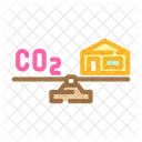 Emissionsarme Materialien Symbol