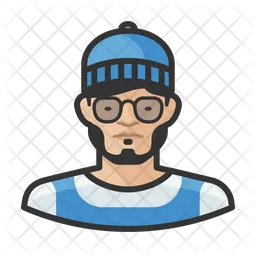 Emo Asian Male  Icon