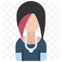 Emo Girl  Icon