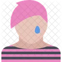 Emo Face Emoji Icon