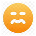 Bad Mood Emoji Smile Icon