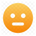 Bored Emoji Smile Icon