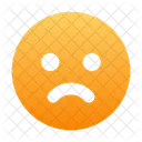 Sad Emoji Smile Icon