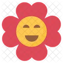Emoji Flower Emoji Smile Icon