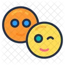Emoji Smile Reaction Icon