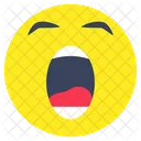 Emoji De Aburrimiento Emoticon Etiqueta Emocional Icono