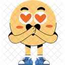 Emoji Amor Coracao Ícone