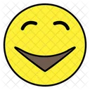 Emoji Alegre Emocion Emoticon Icono