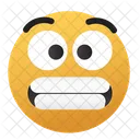 Emoji-asustado-preocupado  Icono
