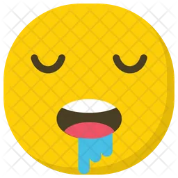 Emoji babeando Emoji Icono