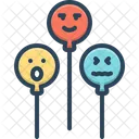 Emoji Balloons Feelings Balloons Icon