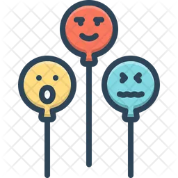 Emoji Balloons  Icon