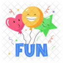 Emoji Balloons Smiley Balloons Celebration Balloons Icône