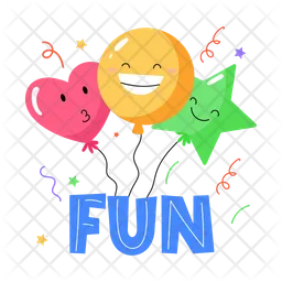 Emoji Balloons  Icon