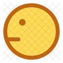 Emoji Blick Nach Links Trauriges Emoji Smiley Emoji Symbol