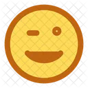 Emoji Blink Left Icon