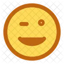Emoji Blink Left Icon