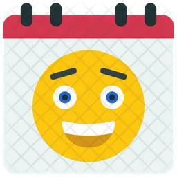 Emoji Calendar  Icon