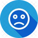 Emoji Triste Cara Icono
