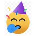 Emoji-chapéu-de-festa-confete  Ícone