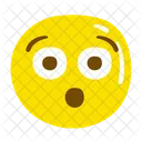 Emoji chocado  Ícone