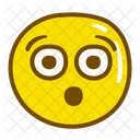 Emoji chocado  Ícone