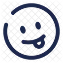 Emoji Divertido Circulo Emoji Emoji Icono