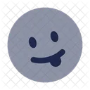 Emoji Divertido Circulo Emoji Emoji Icono