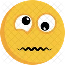 Cara Confundida Emoji De Cara Confundida Emoticon Icono