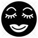 Emoji De Blush Expressao De Blush Emotag Icon