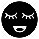Emoji De Blush Expressao De Blush Emotag Icon