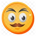 Emoji de bigode  Ícone