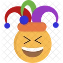 Emoji de bobo da corte  Ícone