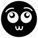 Emoji De Rubor Expressao De Rubor Emotag Icon