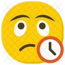 Esperando Emoji Emoticon Smiley Ícone