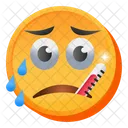 Emoji de febre  Ícone
