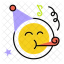 Emoji De Festa Emoji De Aniversario Rosto De Emoji Ícone