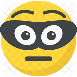 Emoji de ladrão  Ícone