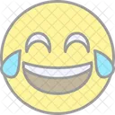 Emoji de língua semicerrada  Icon