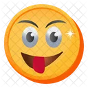 Emoji de língua para fora  Ícone