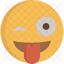 Emoji de língua para fora  Ícone