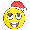 Emoji De Natal Expressao De Natal Emotag Ícone