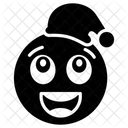 Emoji De Natal Expressao De Natal Emotag Icon