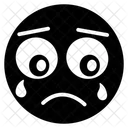 Emoji De Olhos Marejados Expressao De Choro Emotag Icon