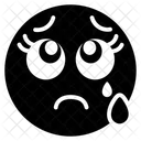 Emoji De Olhos Marejados Expressao De Choro Emotag Icon